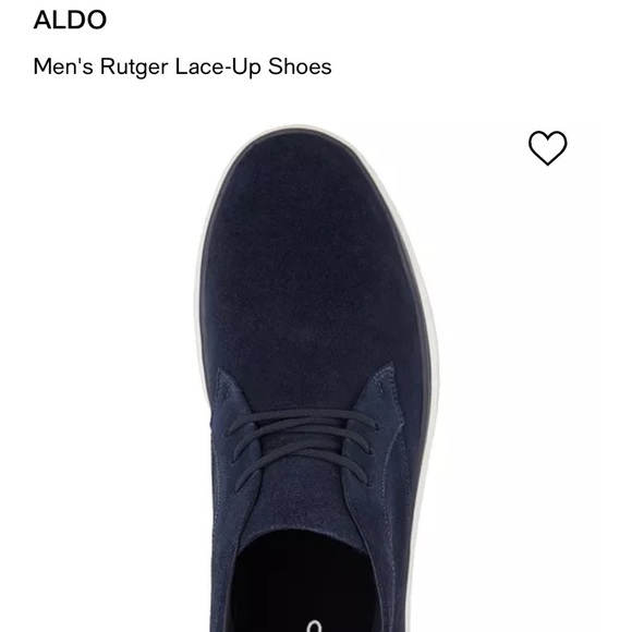 Aldo Men’s Rutger Navy Lace Up Shoes Size 11 main image 11